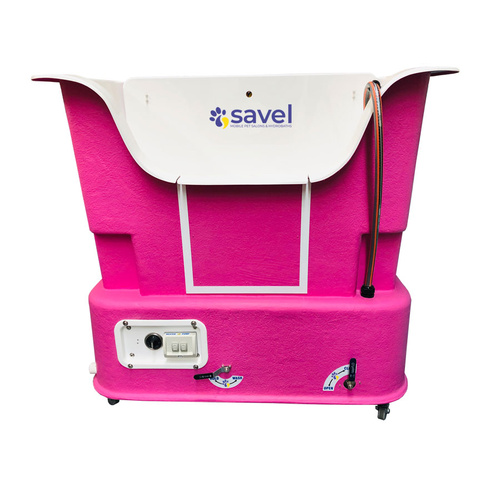 Savel Hydrobath Deluxe Twin Tank (Auto-Fill) - Pink